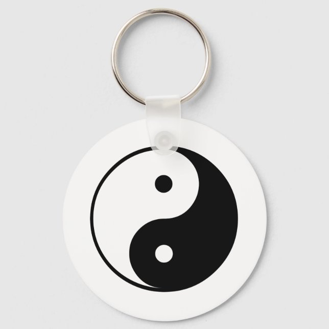 Yin Yang Schlüsselanhänger (Vorderseite)