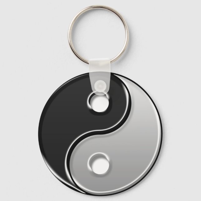 Yin Yang Schlüsselanhänger (Vorderseite)