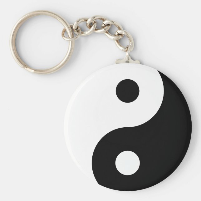 Yin Yang Schlüsselanhänger (Vorne)