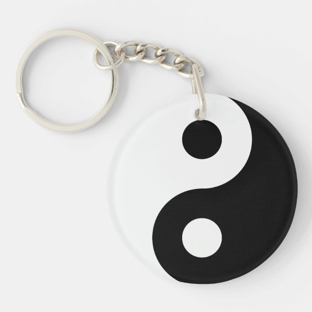 Yin Yang Schlüsselanhänger (Vorderseite)