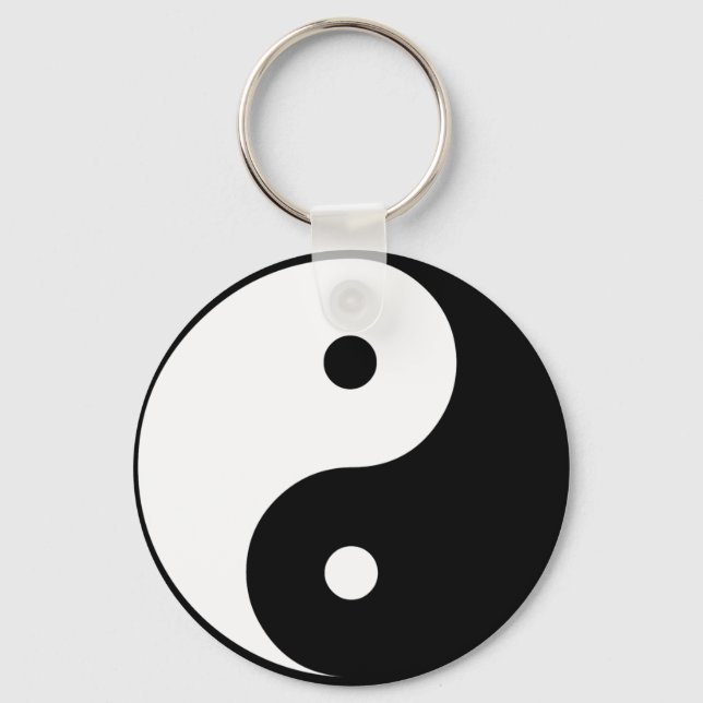 Yin Yang Schlüsselanhänger (Vorderseite)