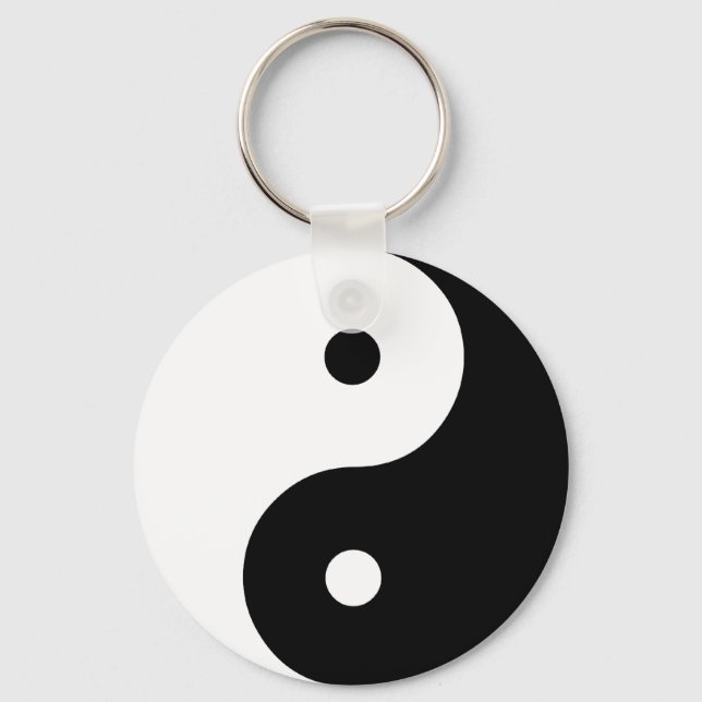 Yin Yang Schlüsselanhänger (Vorderseite)