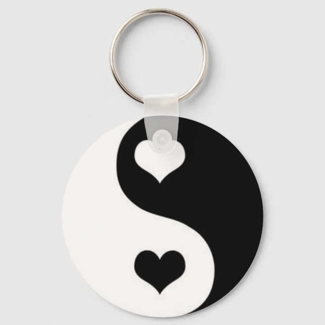 Yin Yang Schlüsselanhänger (Vorderseite)