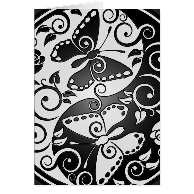 Yin Yang Schmetterlinge (Vorne)