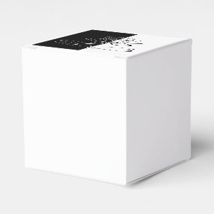 Yin Yang Schwarz-weiß Lotus Blossom Geschenkschachtel