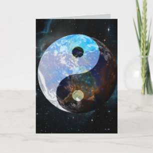 Yin Yang Space Grafikkarte Karte