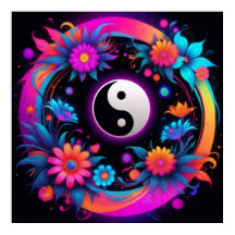 Yin Yang Spirituelle Harmonie