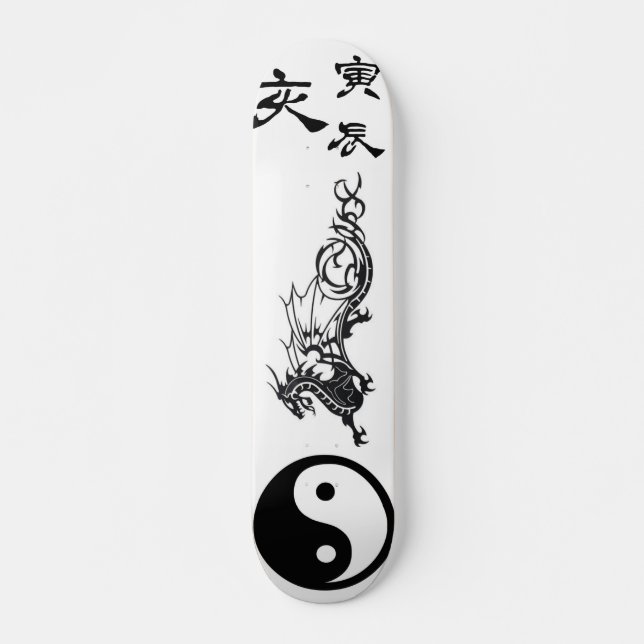 Yin Yang Stammes- Skateboard (Vorne)