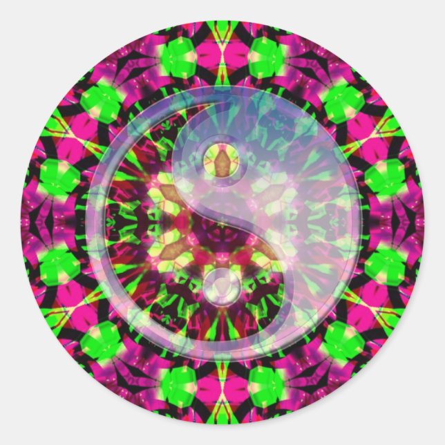 Yin Yang Sticker (Vorderseite)