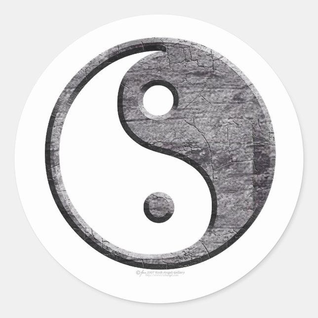 Yin Yang Stickers (Vorderseite)