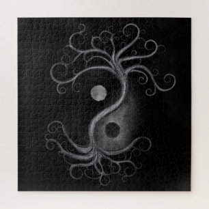 Yin Yang Swirl Tree Puzzle