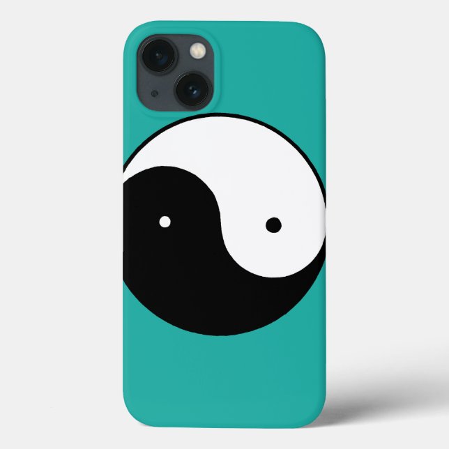 Yin Yang Symbol Case-Mate iPhone Hülle (Rückseite)