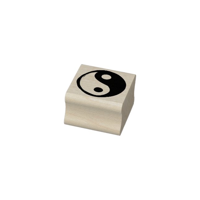 Yin Yang Symbol Dark and Light Gummistempel (Stempel)