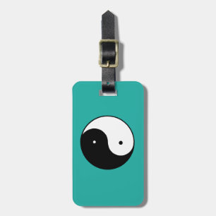 Yin Yang Symbol Gepäckanhänger