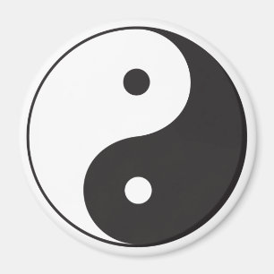 Yin Yang Symbol Magnet