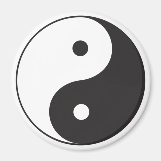 Yin Yang Symbol Magnet (Vorne)
