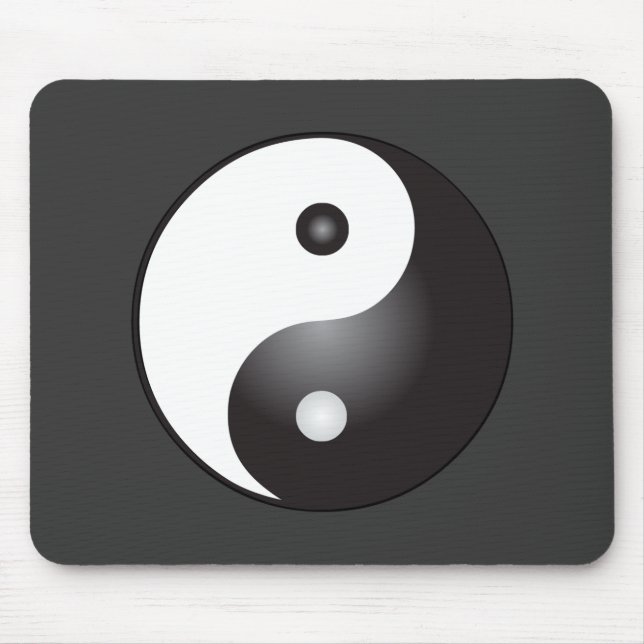 Yin Yang Symbol: Mousepad (Vorne)