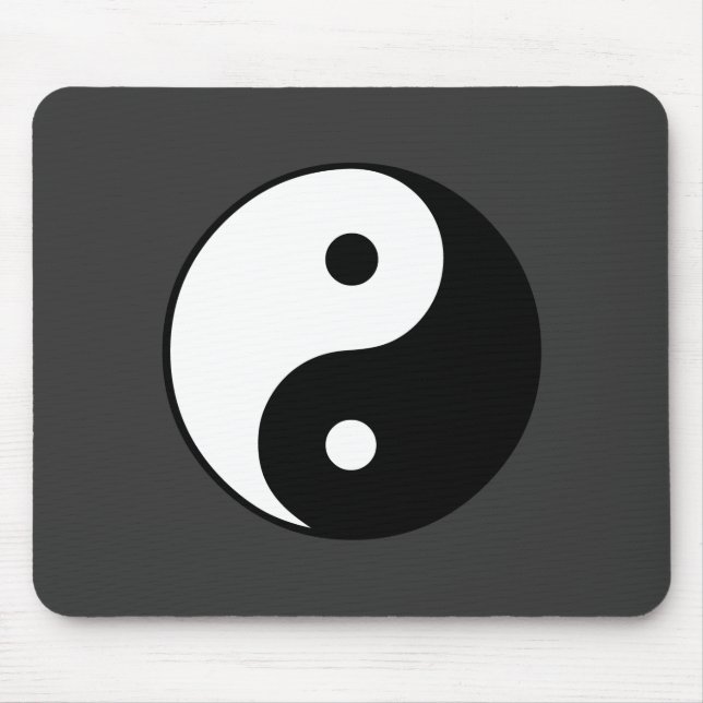 Yin Yang Symbol: Mousepad (Vorne)
