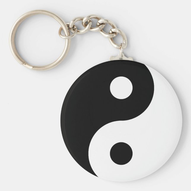 Yin Yang Symbol Schlüsselanhänger (Vorne)