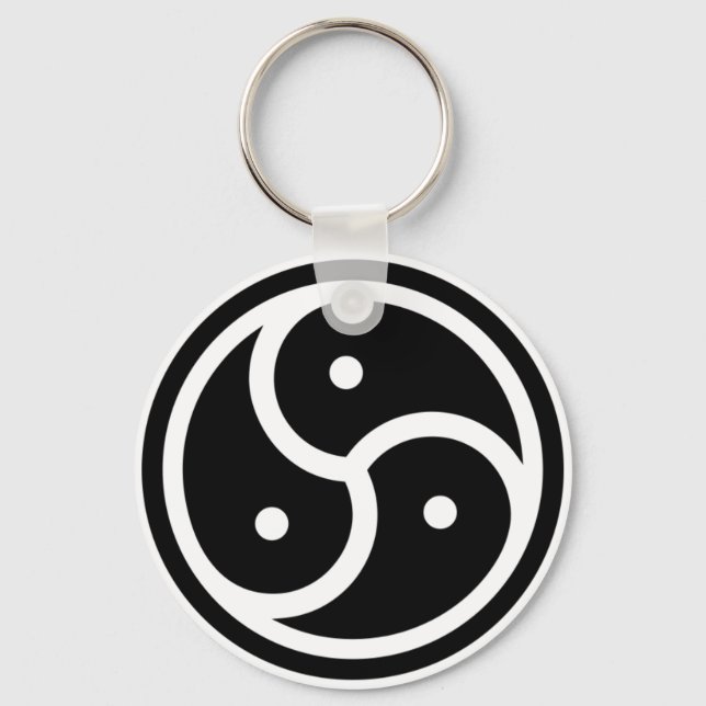 Yin/Yang-Symbol Schlüsselanhänger (Vorderseite)