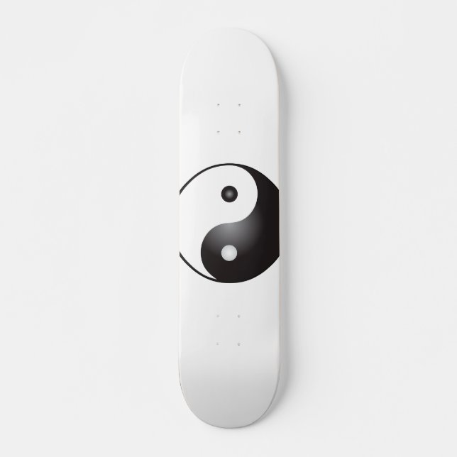 Yin Yang Symbol: Skateboard (Vorne)