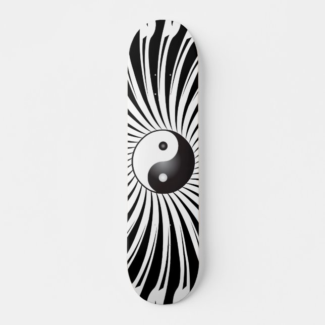 Yin Yang Symbol: Skateboard (Vorne)