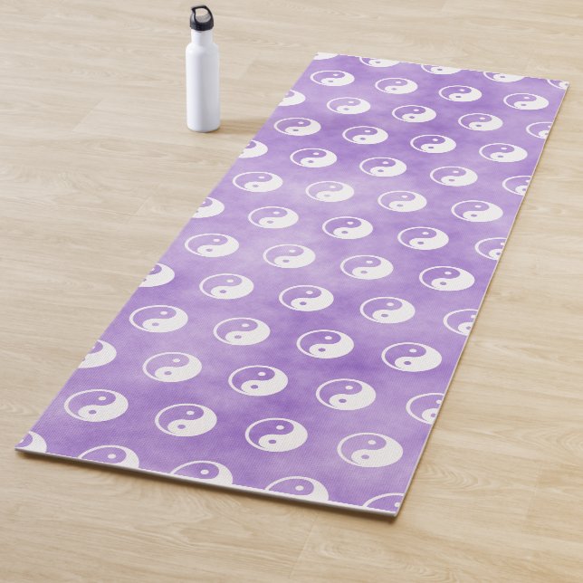 Yin Yang Symbol - solide Tätowierung-Design 2 Yogamatte (Beispiel)