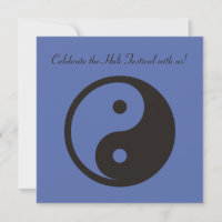 Yin Yang Symbol - solide Tätowierung