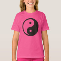 Yin Yang Symbol - solide Tätowierung