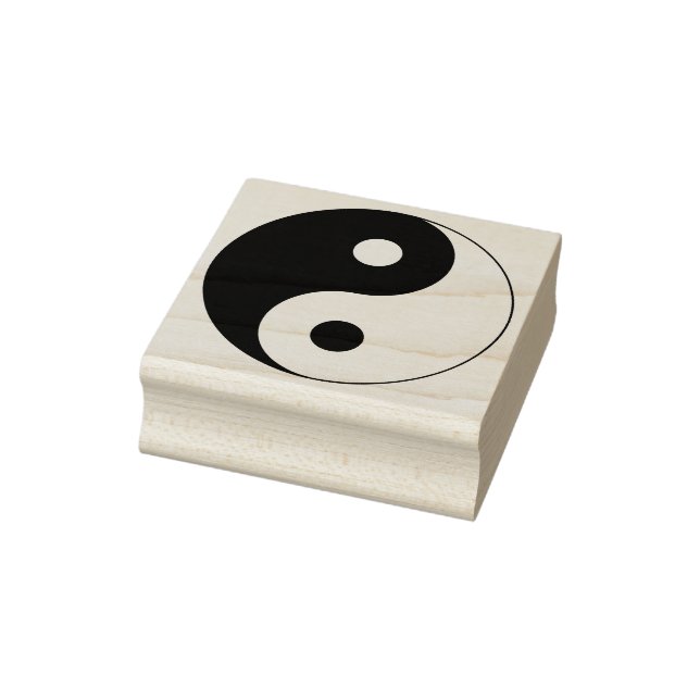 Yin Yang Symbol Spiritual Gummistempel (Stempel)