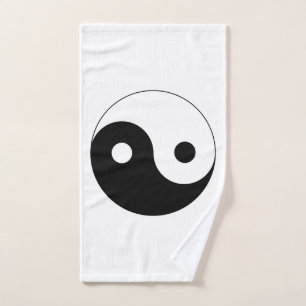 Yin Yang Symbol Spiritual Handtuch