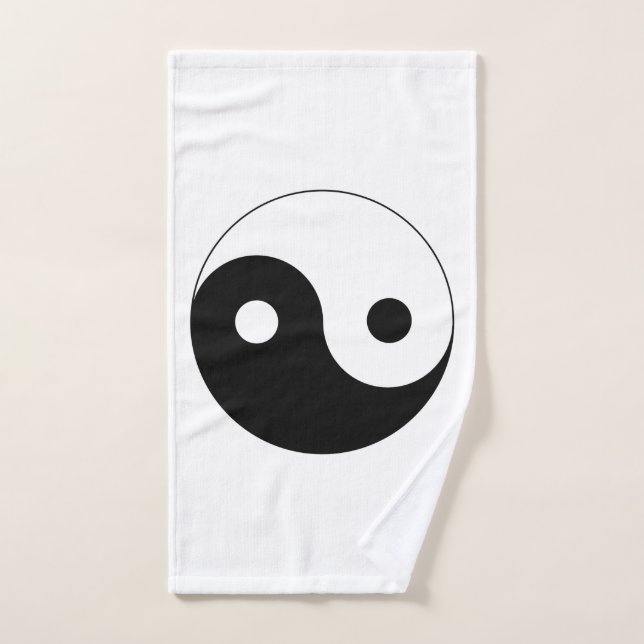 Yin Yang Symbol Spiritual Handtuch (Handtuch)