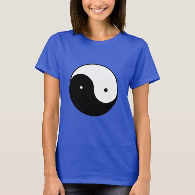 Yin Yang Symbol T-Shirt (Vorderseite)