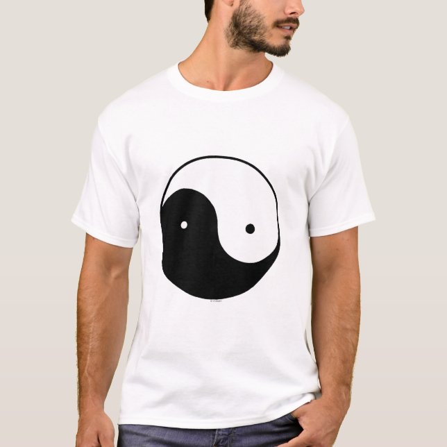 Yin Yang Symbol T-Shirt (Vorderseite)