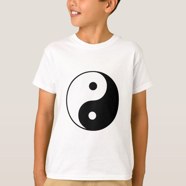 Yin Yang Symbol: T-Shirt (Vorderseite)
