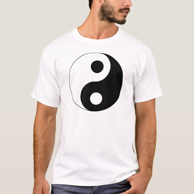 Yin Yang Symbol T-Shirt (Vorderseite)