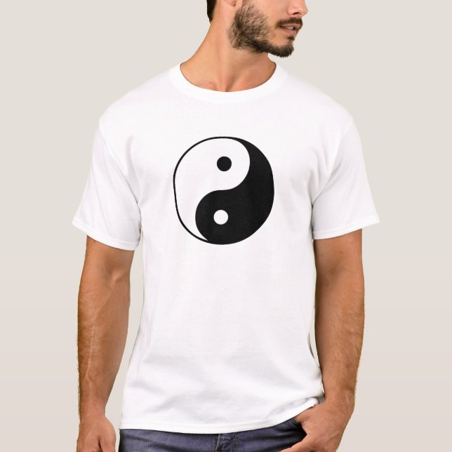 Yin Yang Symbol: T-Shirt (Vorderseite)