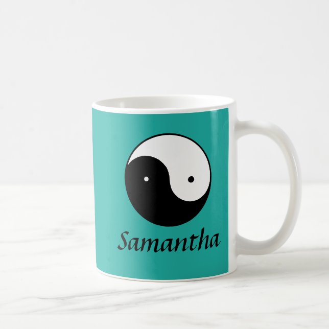 Yin Yang Symbol Tasse (Rechts)