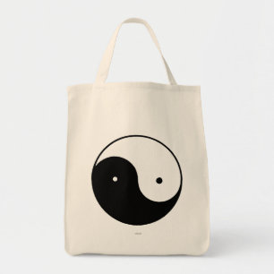 Yin Yang Symbol Tragetasche