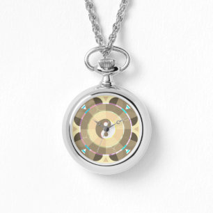 Yin Yang Symbol Uhr