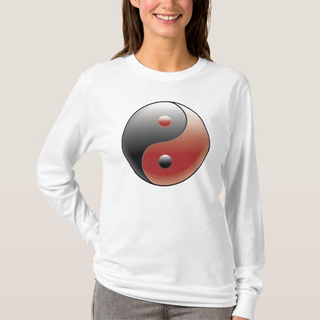 Yin Yang Symbol - Yin Yang Sign T-Shirt (Vorderseite)
