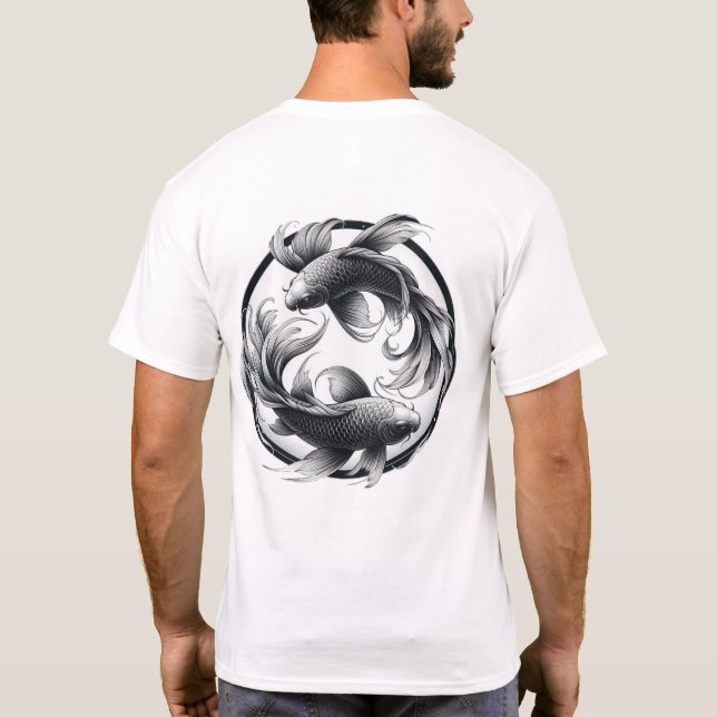 Yin Yang T-Shirt (Rückseite)