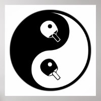 Yin Yang Table Tennis