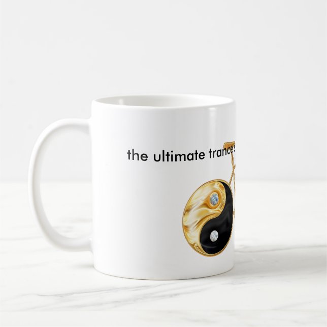 Yin Yang Tao Fahrradzings-Zen Tasse (Links)