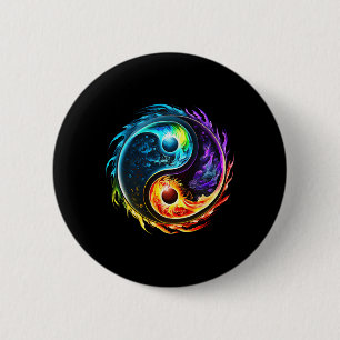 Yin Yang, Taoismus, Tai Chi, Qi Gong, Polarität, D Button
