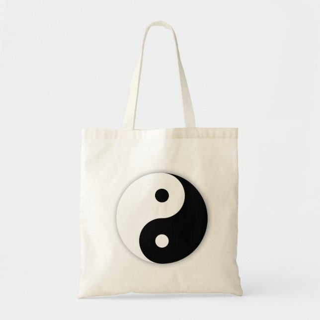 Yin Yang Taschen-Tasche Tragetasche (Vorne)