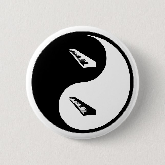 Yin Yang Tastatur Button (Vorderseite)