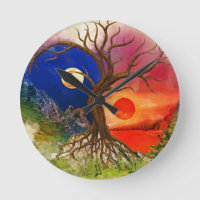 Yin Yang Tree Landschaft