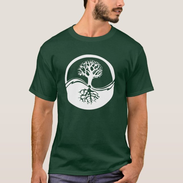 Yin Yang Tree of Life T-Shirt (Vorderseite)