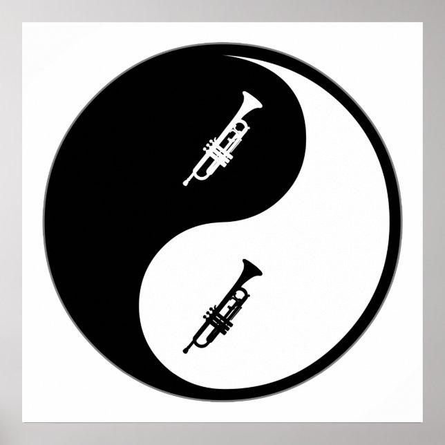 Yin Yang Trumpet Poster (Vorne)